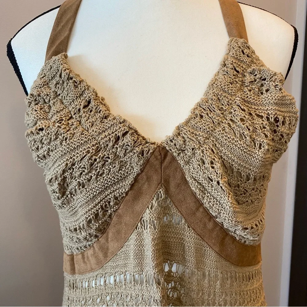 JLo halter top, 100% cotton EUC Size XL - Picture 4 of 7